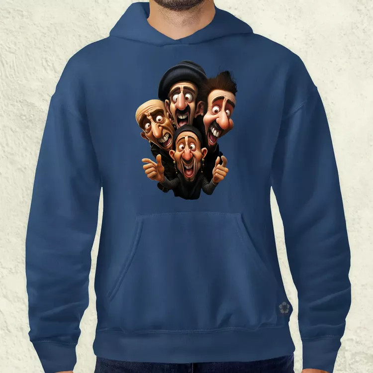 System of a Down karikatúra v1 férfi pulóver