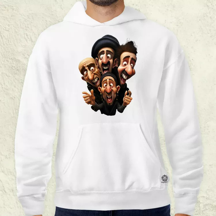 System of a Down karikatúra v1 férfi pulóver