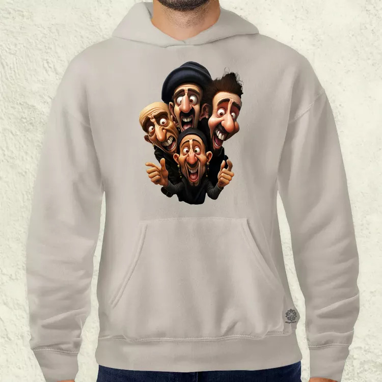 System of a Down karikatúra v1 férfi pulóver