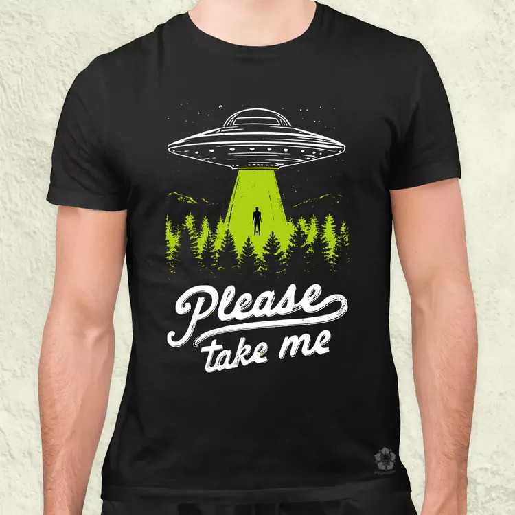 Please take me férfi póló