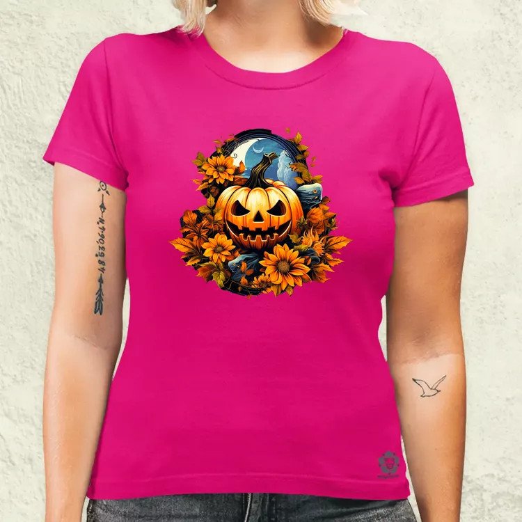 Halloween tök v3 női póló