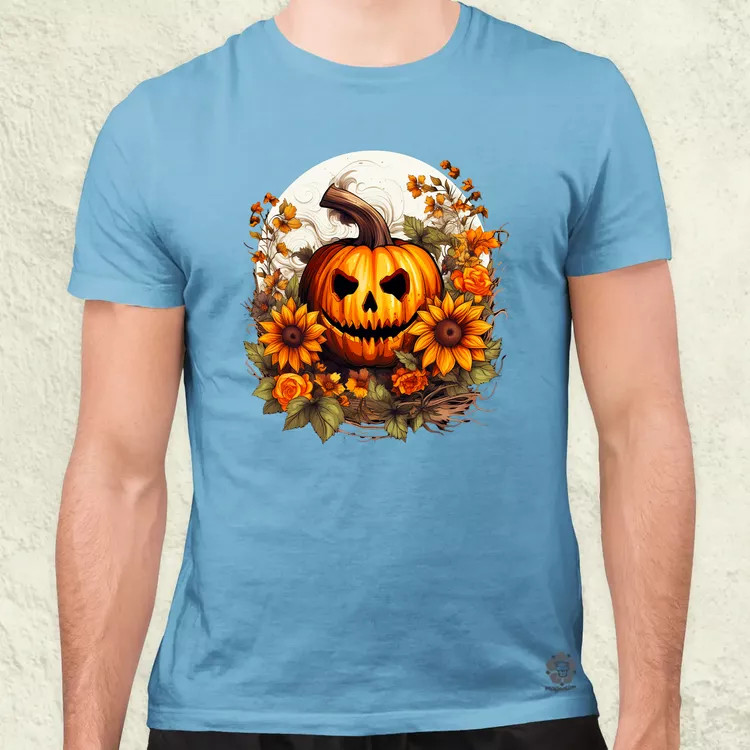 Halloween tök v8 férfi póló