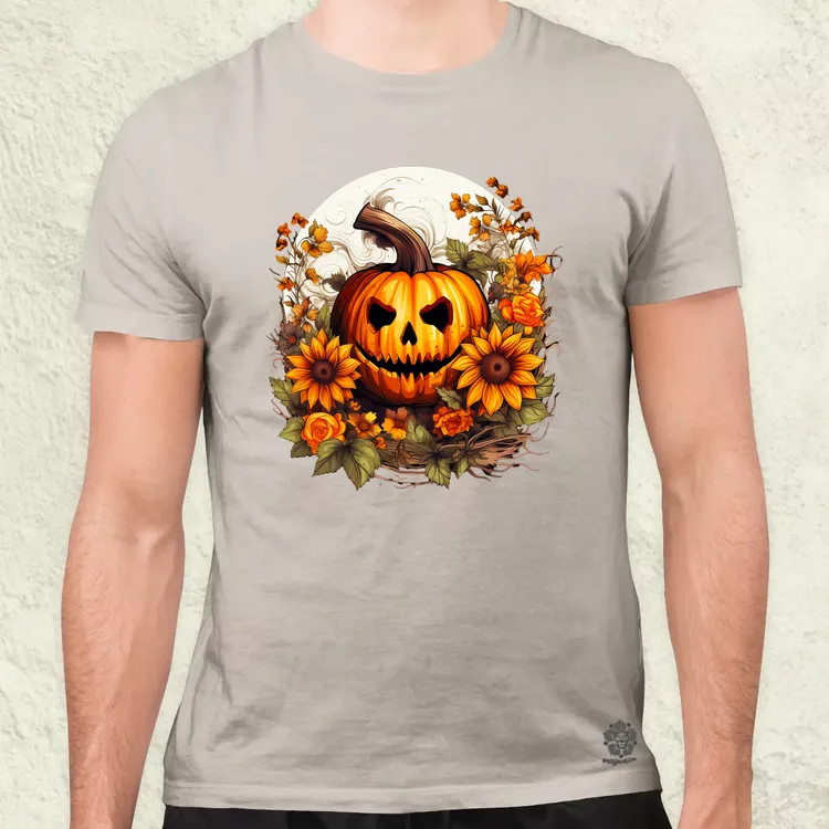 Halloween tök v8 férfi póló
