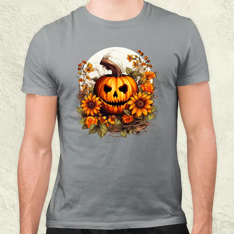 Halloween tök v8 férfi póló