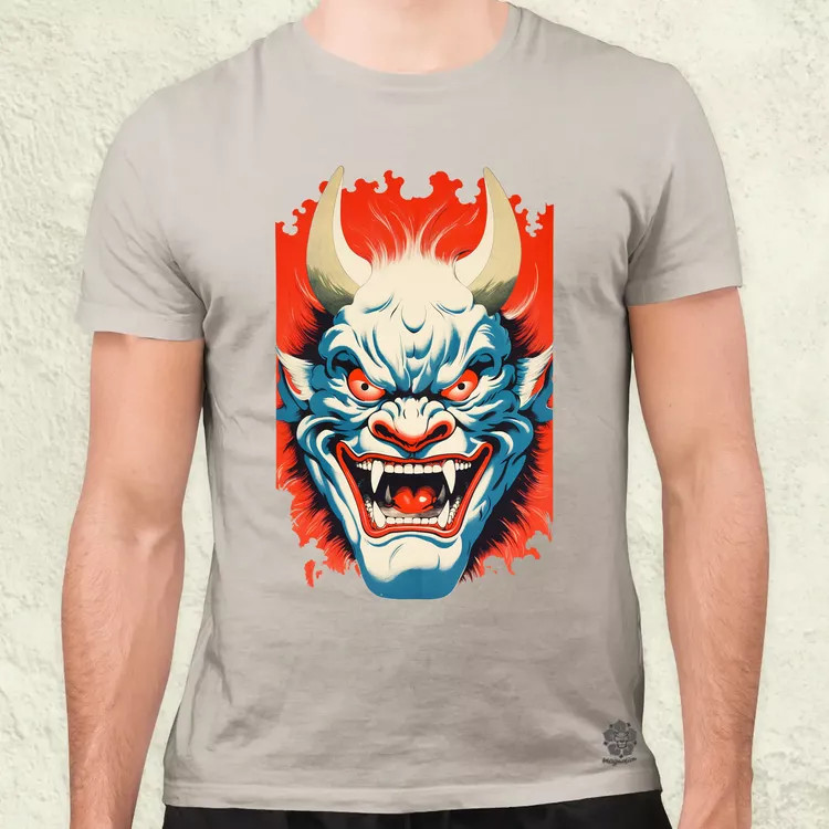 Hannya maszk fantázia v1 férfi póló