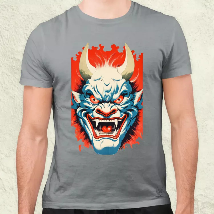 Hannya maszk fantázia v1 férfi póló