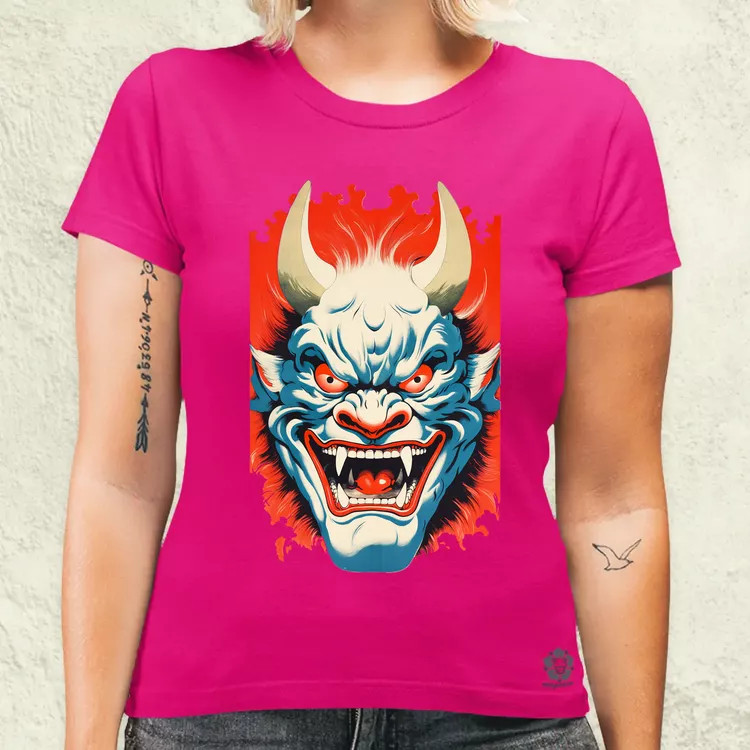 Hannya maszk fantázia v1 női póló