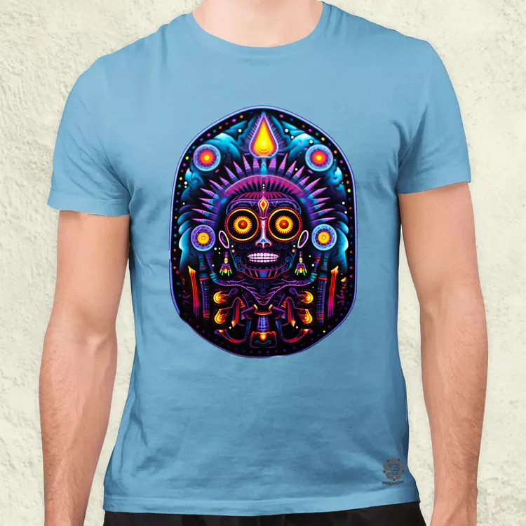 Huichol mágikus idegenek v1 férfi póló