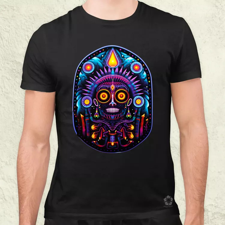 Huichol mágikus idegenek v1 férfi póló