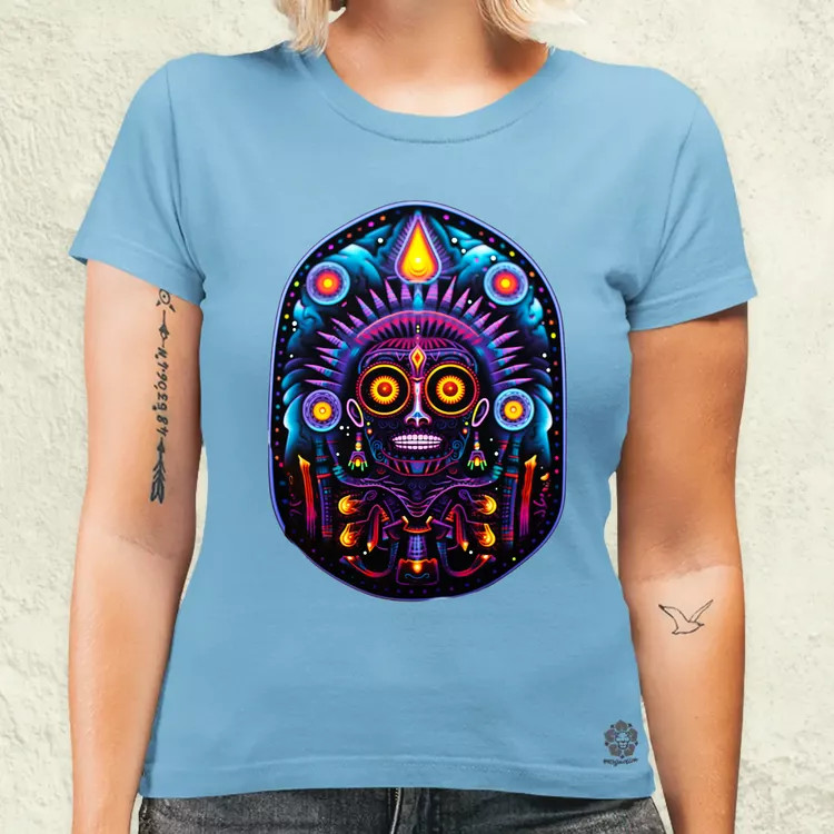 Huichol mágikus idegenek v1 női póló