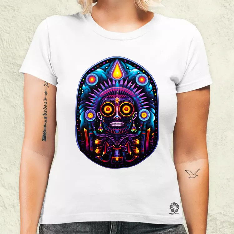 Huichol mágikus idegenek v1 női póló