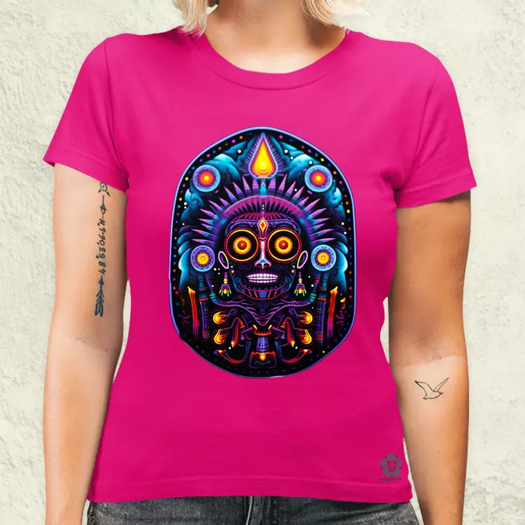 Huichol mágikus idegenek v1 női póló