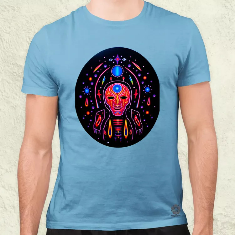 Huichol mágikus idegenek v3 férfi póló