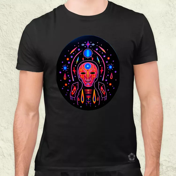 Huichol mágikus idegenek v3 férfi póló
