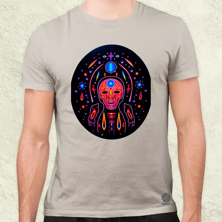 Huichol mágikus idegenek v3 férfi póló
