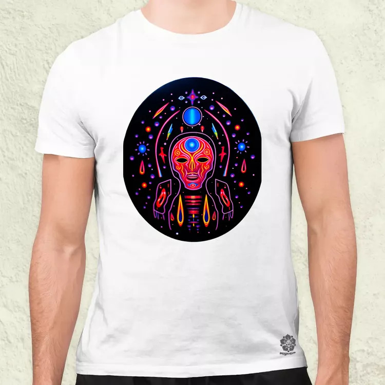 Huichol mágikus idegenek v3 férfi póló