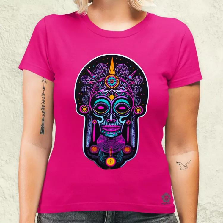 Huichol mágikus idegenek v5 női póló