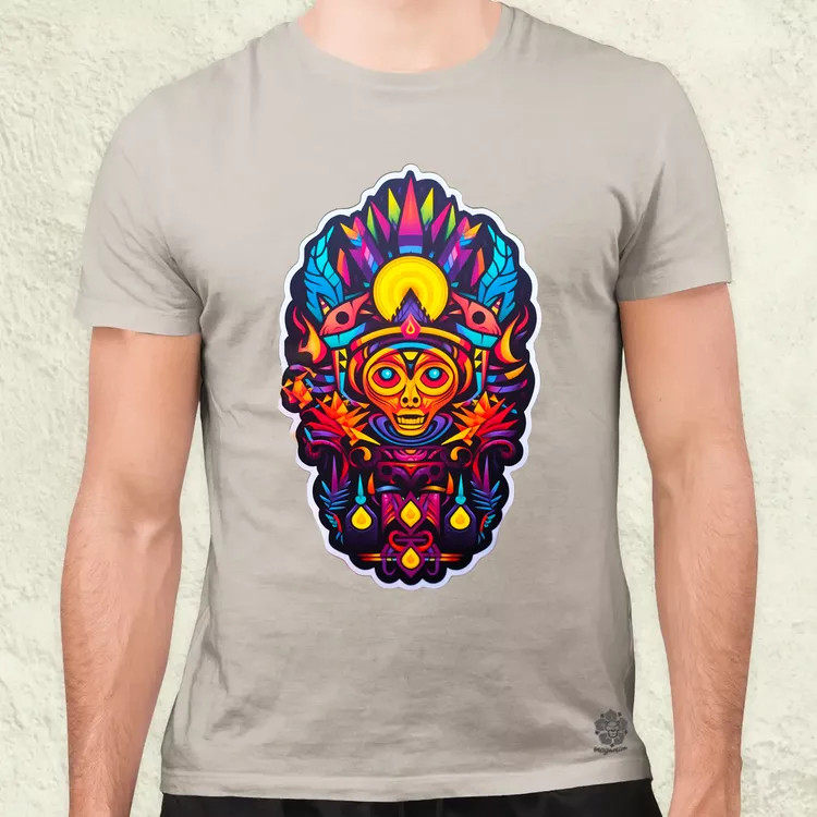 Huichol mágikus idegenek v6 férfi póló