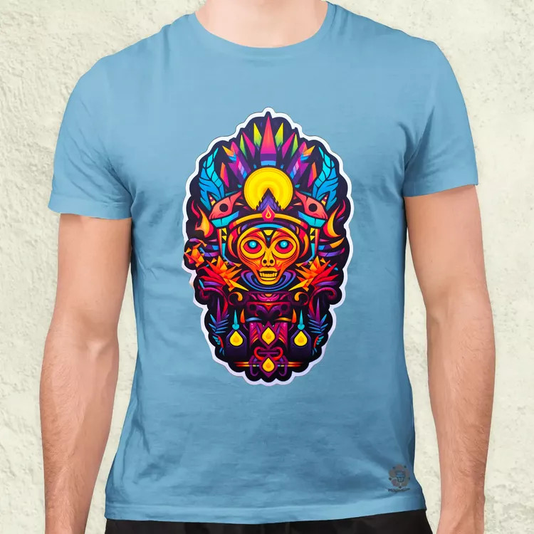 Huichol mágikus idegenek v6 férfi póló