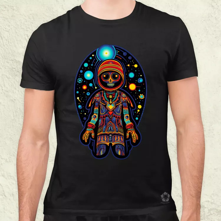 Huichol mágikus idegenek v7 férfi póló