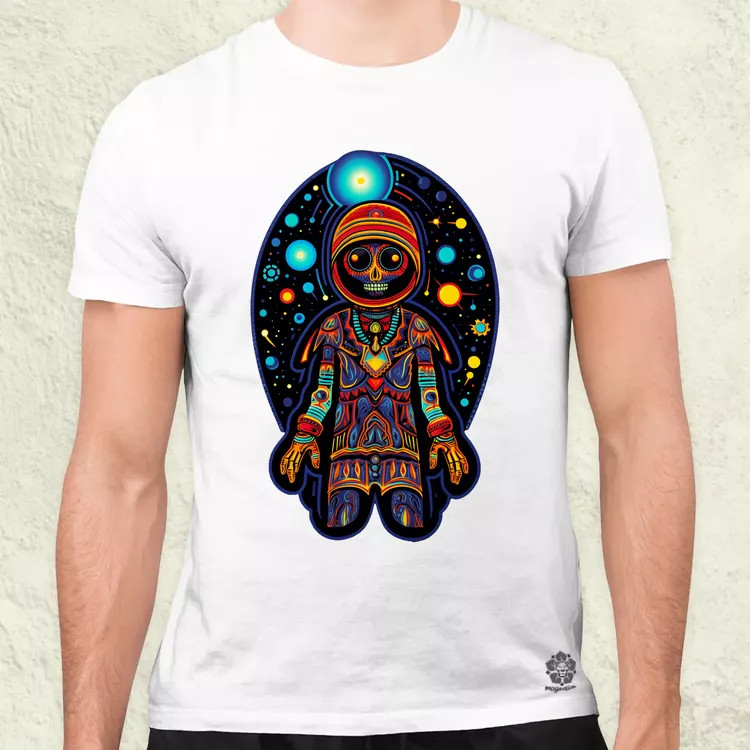 Huichol mágikus idegenek v7 férfi póló
