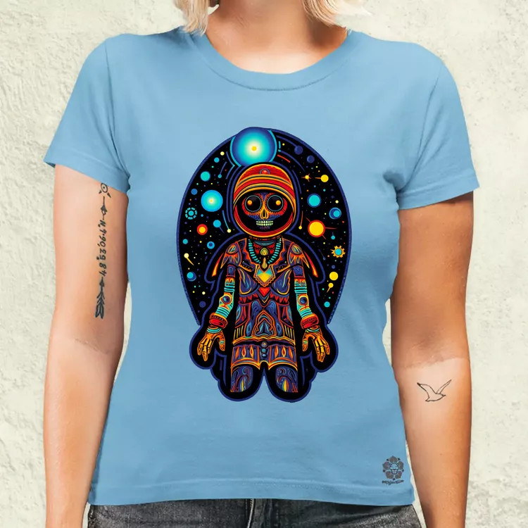 Huichol mágikus idegenek v7 női póló