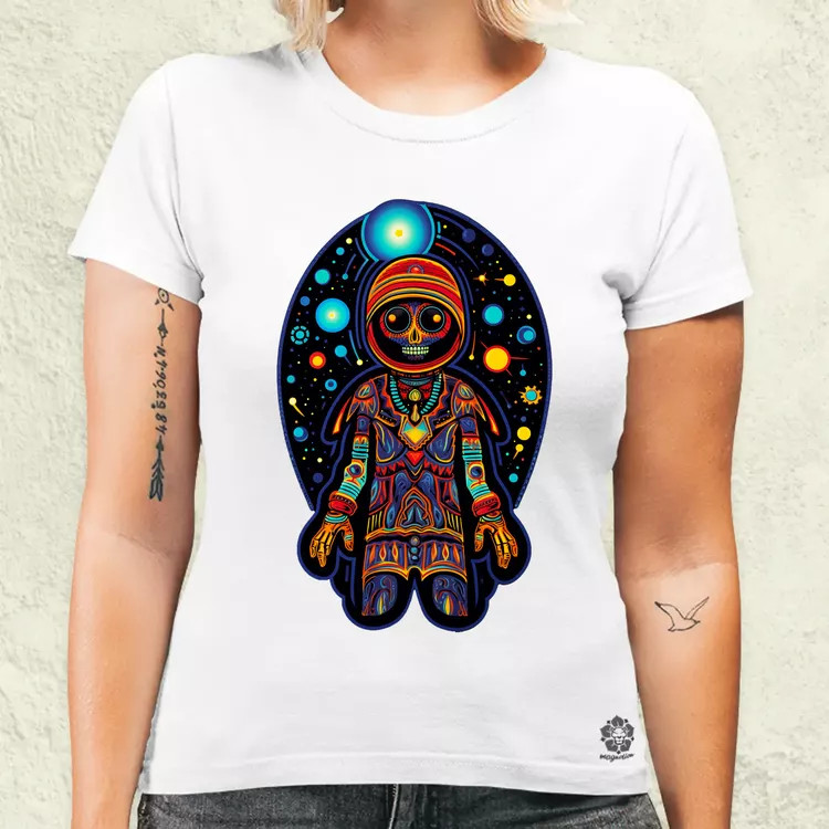 Huichol mágikus idegenek v7 női póló