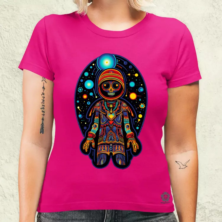 Huichol mágikus idegenek v7 női póló
