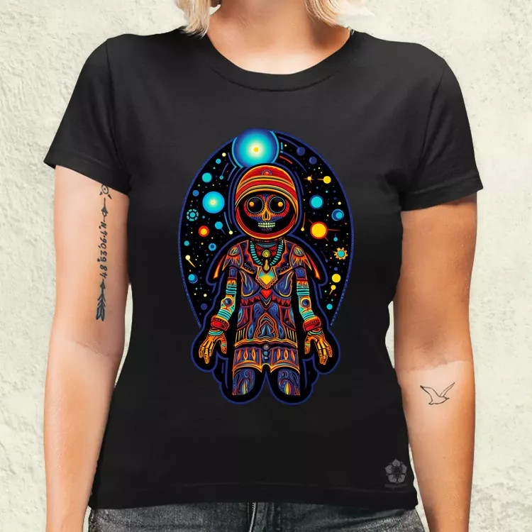 Huichol mágikus idegenek v7 női póló