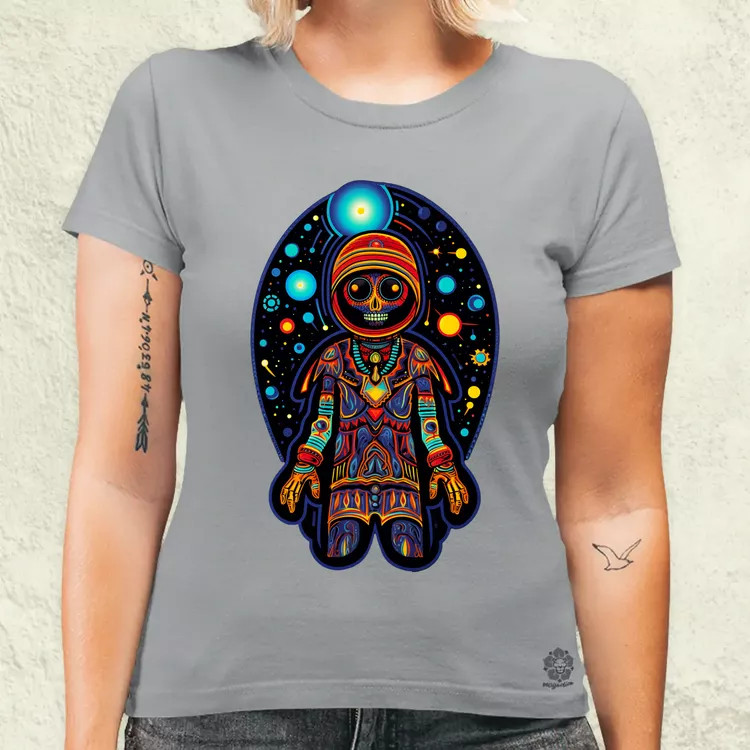 Huichol mágikus idegenek v7 női póló