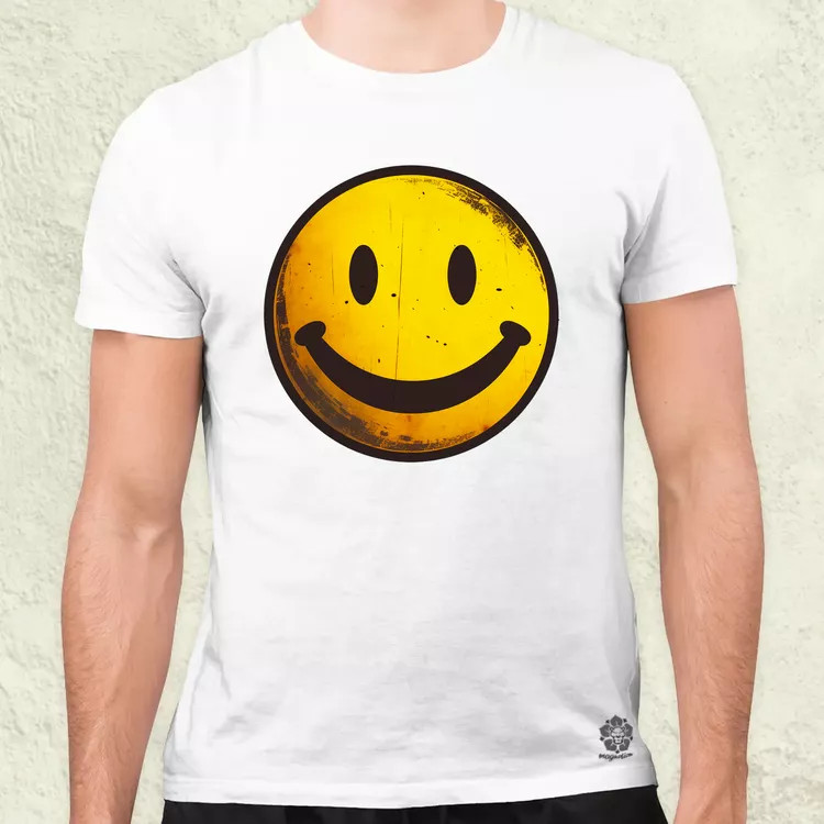 Smile graffiti v5 férfi póló