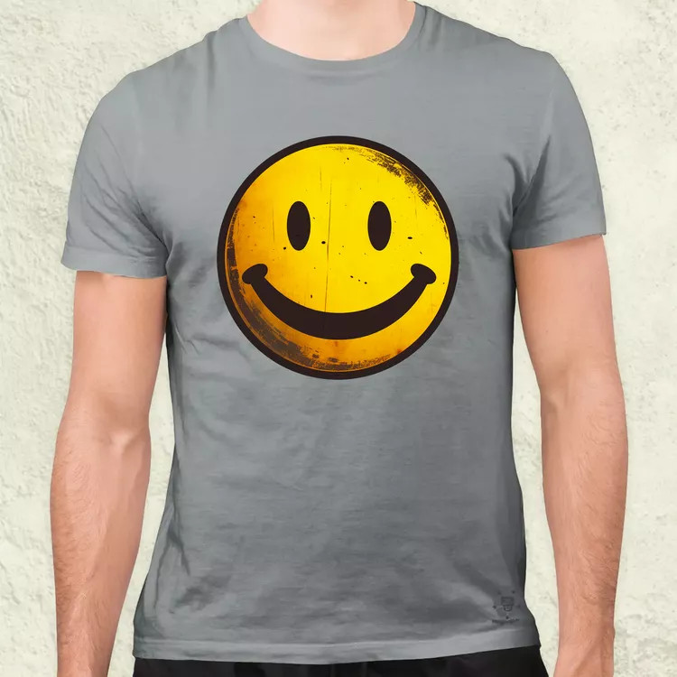 Smile graffiti v5 férfi póló