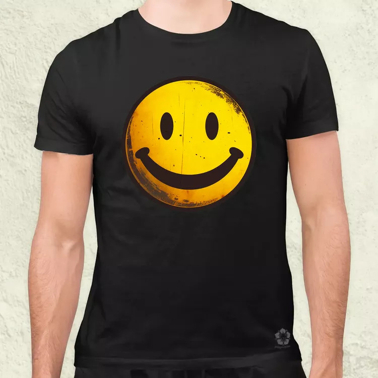 Smile graffiti v5 férfi póló