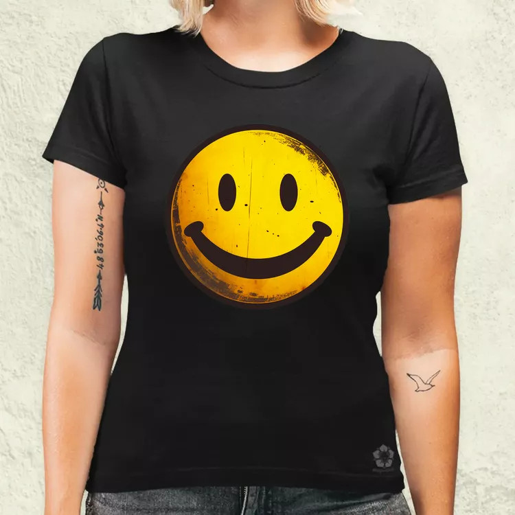 Smile graffiti v5 női póló