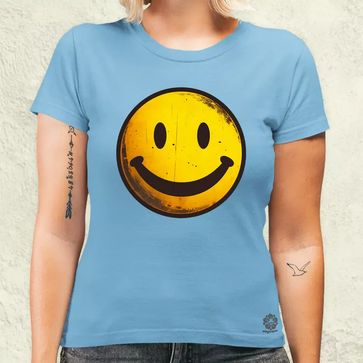 Smile graffiti v5 női póló