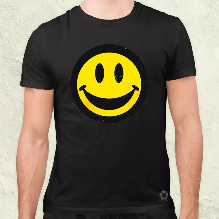 Smile graffiti v6 férfi póló
