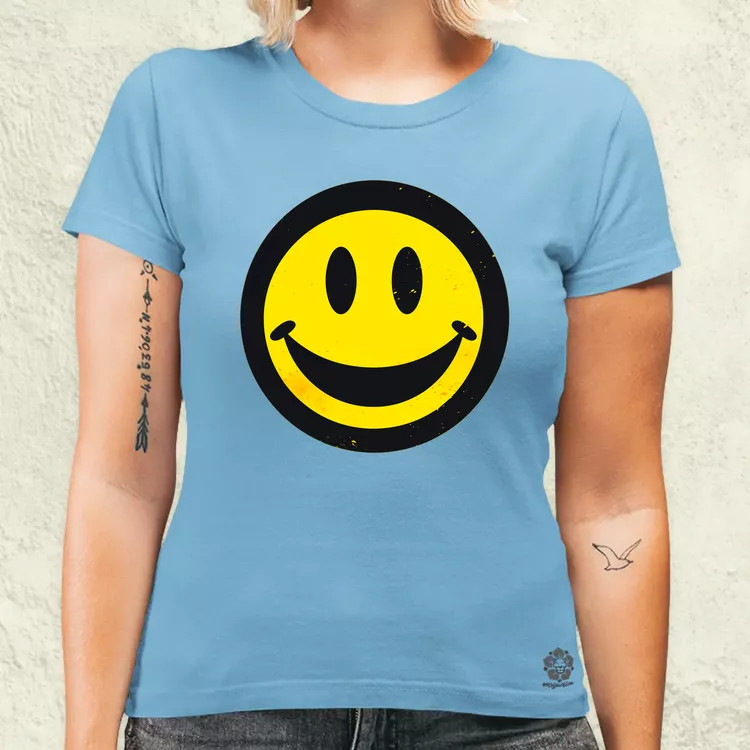 Smile graffiti v6 női póló
