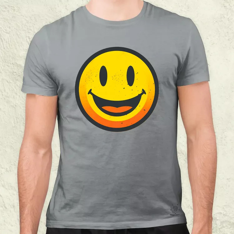 Smile graffiti v7 férfi póló