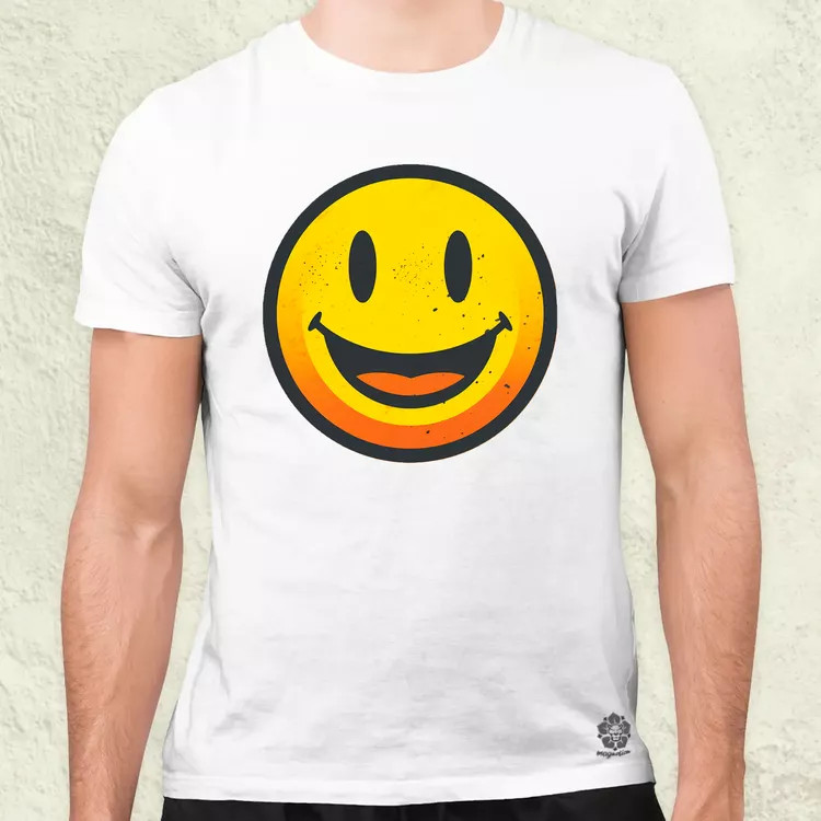 Smile graffiti v7 férfi póló