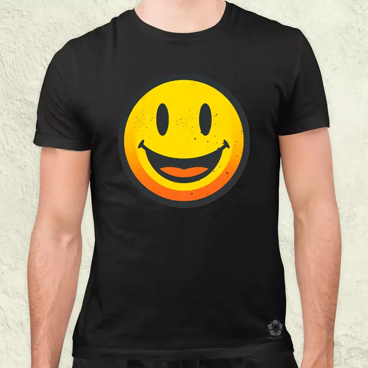 Smile graffiti v7 férfi póló