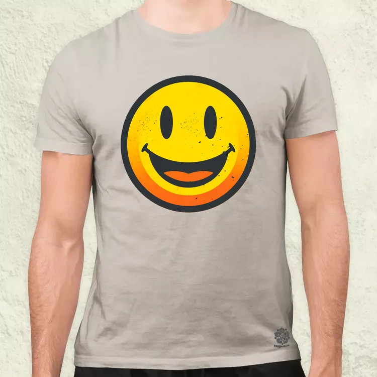 Smile graffiti v7 férfi póló