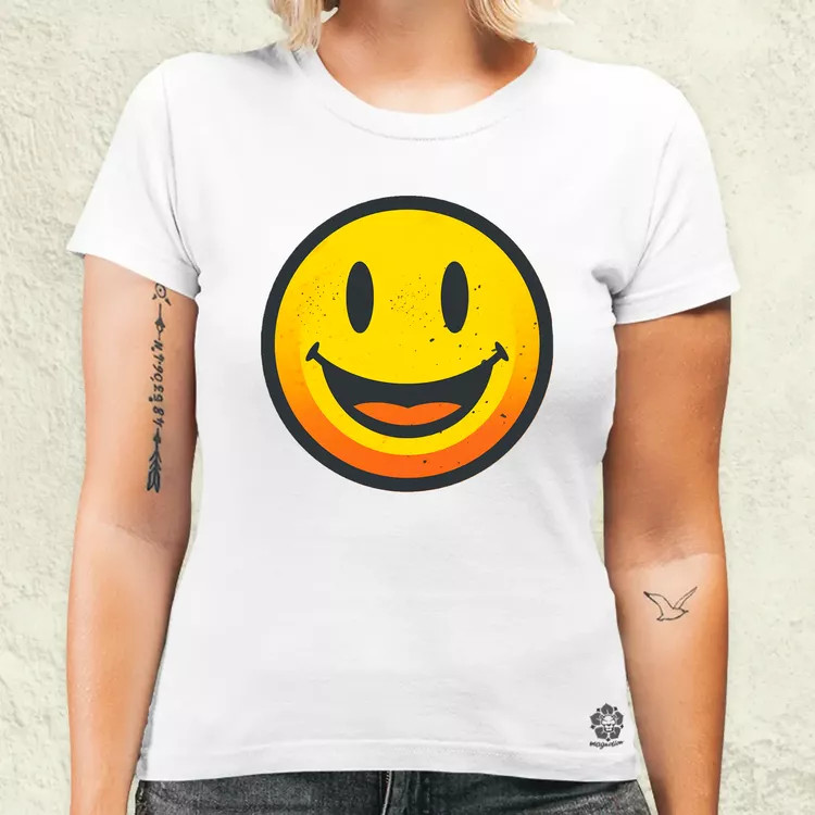 Smile graffiti v7 női póló