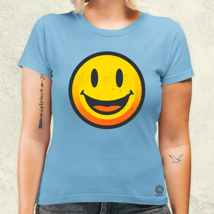 Smile graffiti v7 női póló