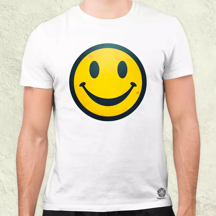 Smile graffiti v8 férfi póló