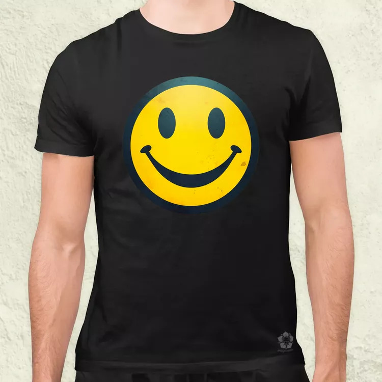 Smile graffiti v8 férfi póló
