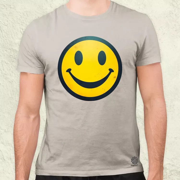 Smile graffiti v8 férfi póló