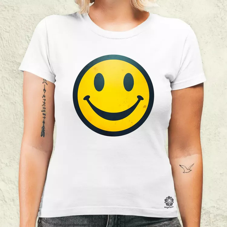 Smile graffiti v8 női póló