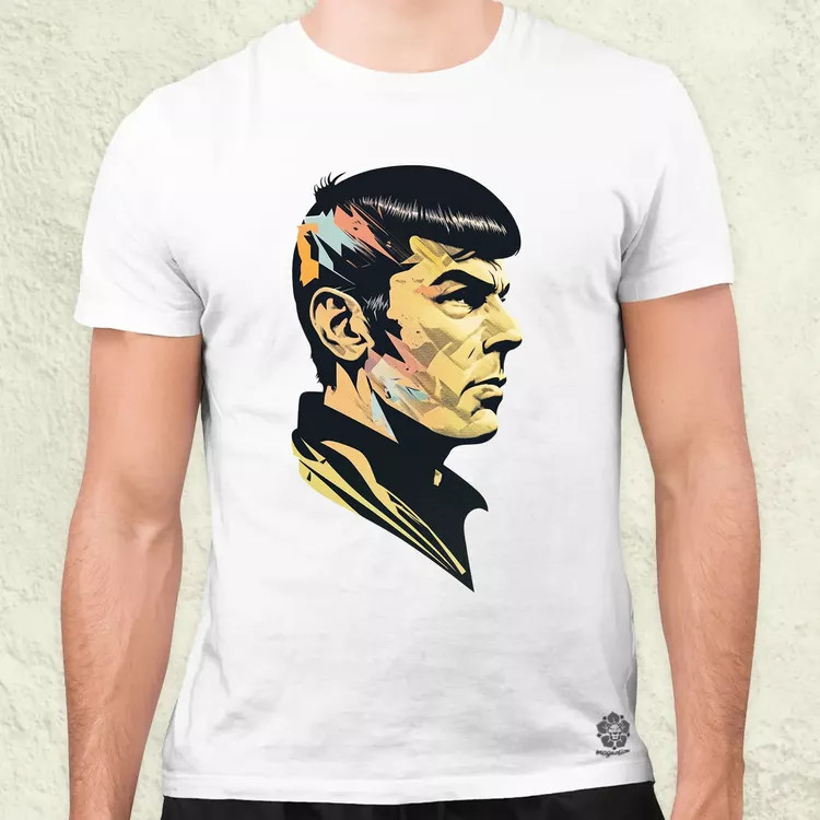 Spock matrica v5 férfi póló