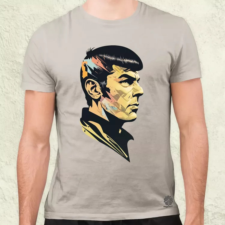Spock matrica v5 férfi póló