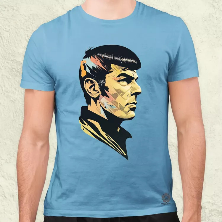 Spock matrica v5 férfi póló